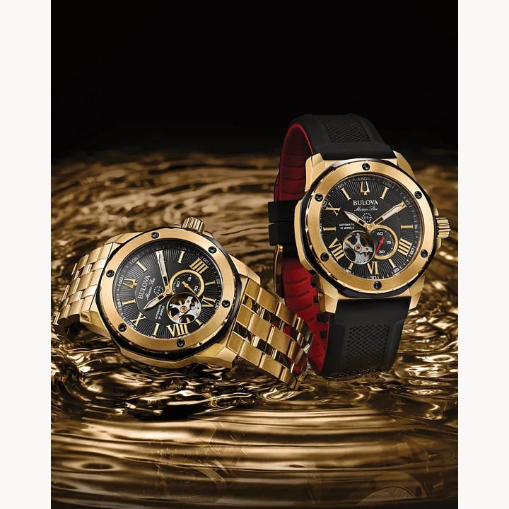 Bulova Marine Star 44mm Automatic Watch 98A272