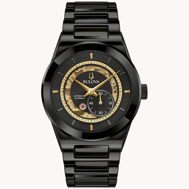 Bulova Modern Millenia Collection 41MM Automatic Watch. 98A291