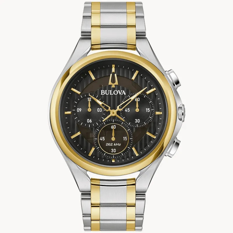 Bulova CURV 44mm High Performance Quartz Watch 