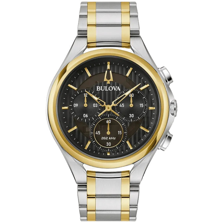 Bulova CURV 44mm High Performance Quartz Watch 98A301