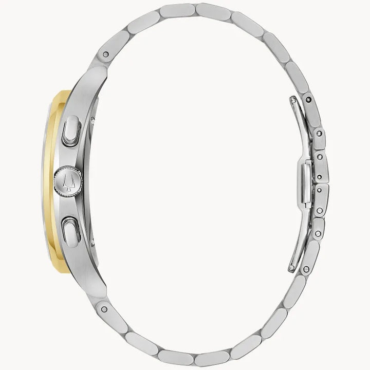 Bulova CURV 44mm High Performance Quartz Watch 