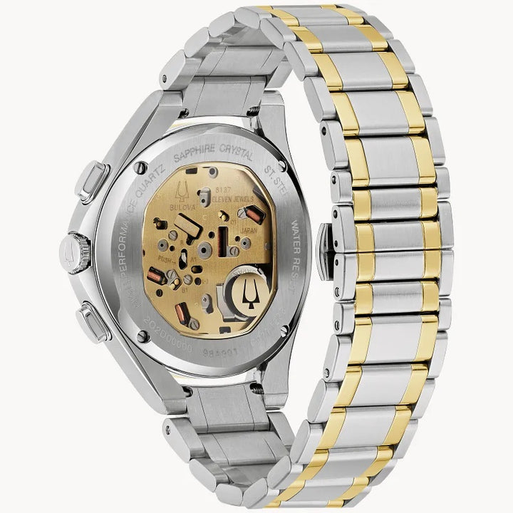 Bulova CURV 44mm High Performance Quartz Watch 
