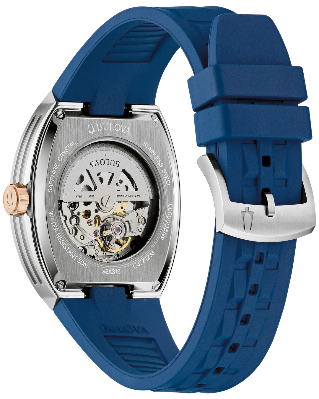 Bulova Maquina 40mm Automatic Watch. 98A318