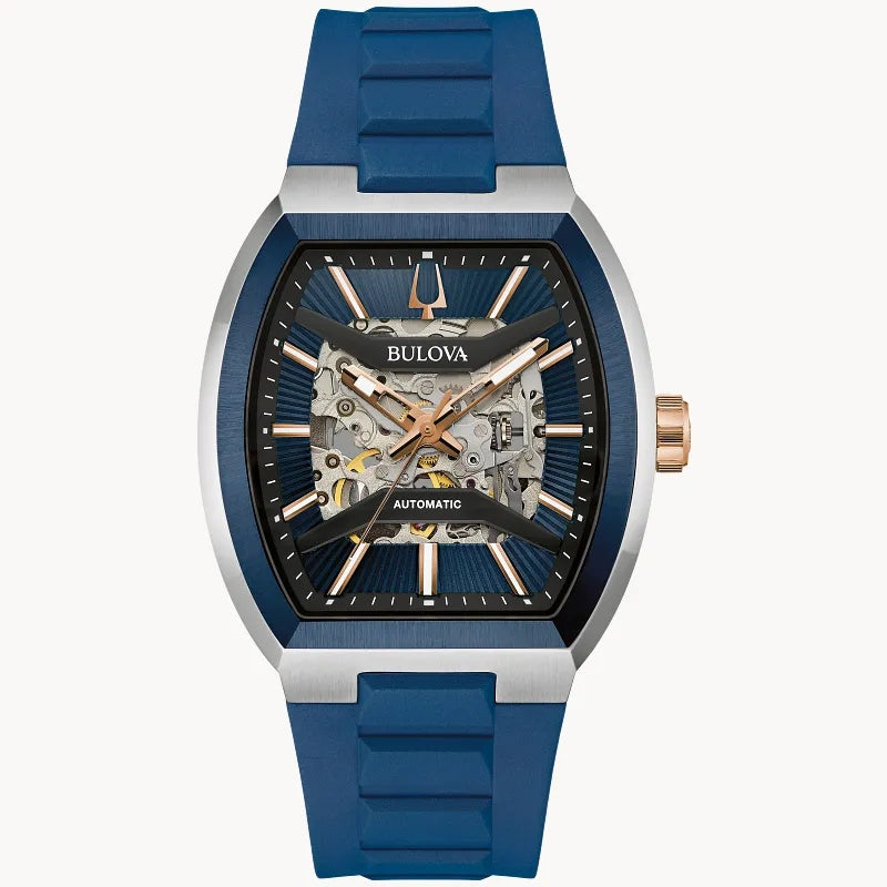 Bulova Maquina 40mm Automatic Watch. 98A318