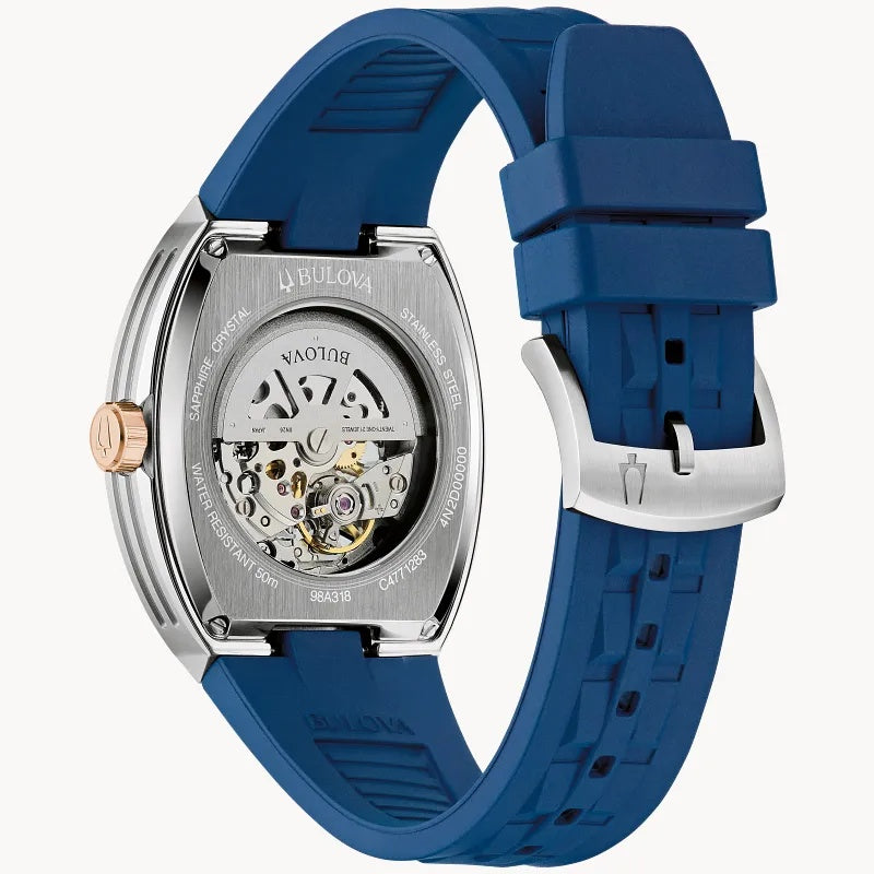 Bulova Maquina 40mm Automatic Watch. 98A318