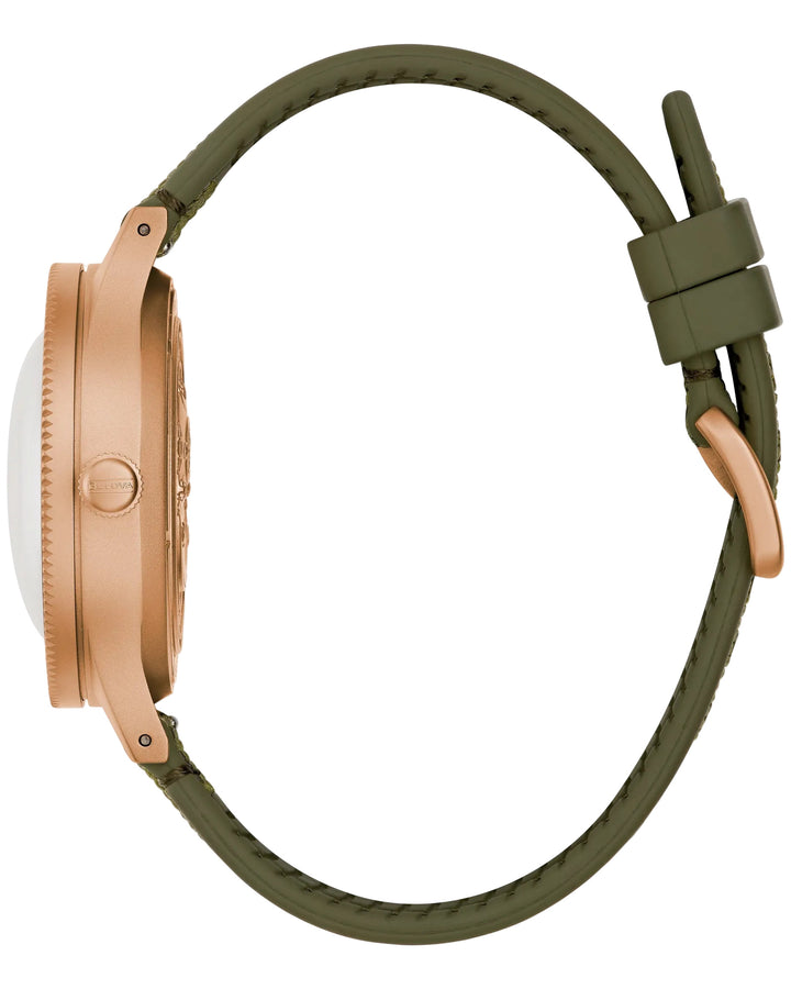 Bulova MIL SHIPS 41mm Automatic Watch 98A324