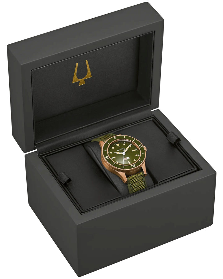 Bulova MIL SHIPS 41mm Automatic Watch 98A324