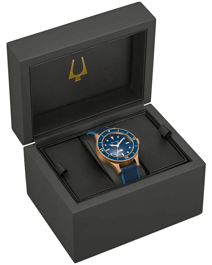 Bulova MIL SHIPS CuSn8 Bronze / Archive Series 41mm Automatuc Watch. 9