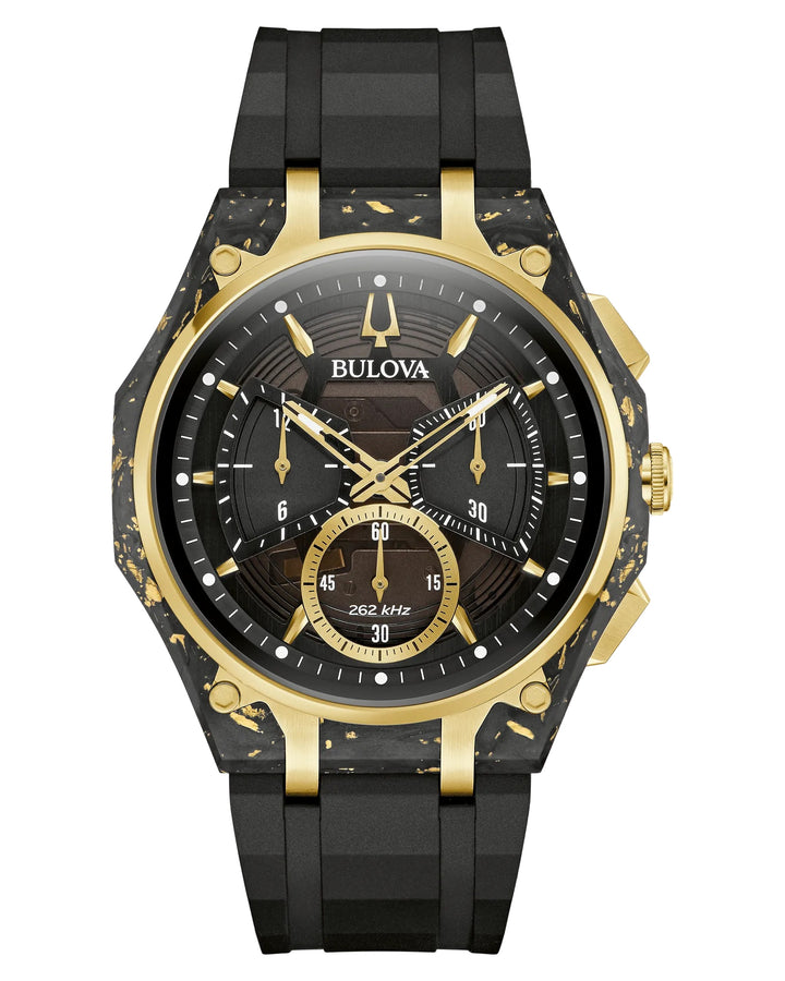 Bulova CURV 44mm High Performance Quartz Watch 