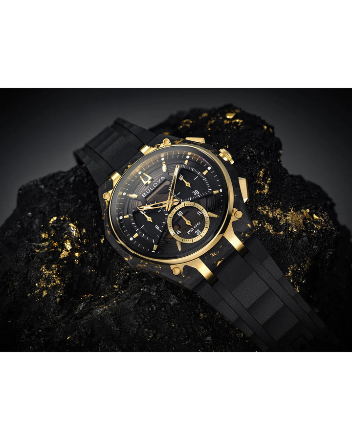 Bulova CURV 44mm High Performance Quartz Watch 