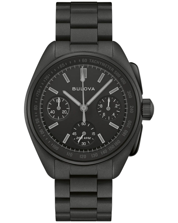 Bulova Lunar Pilot Black Hole 41.2mm High Performance Quartz Watch 