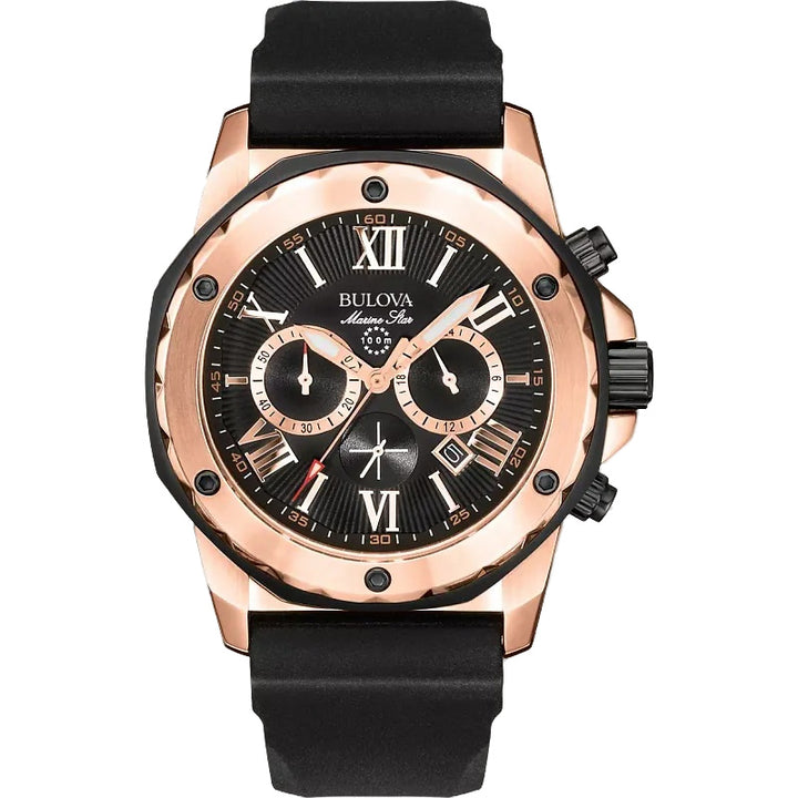 Bulova Marine Star 44mm Quartz Watch 