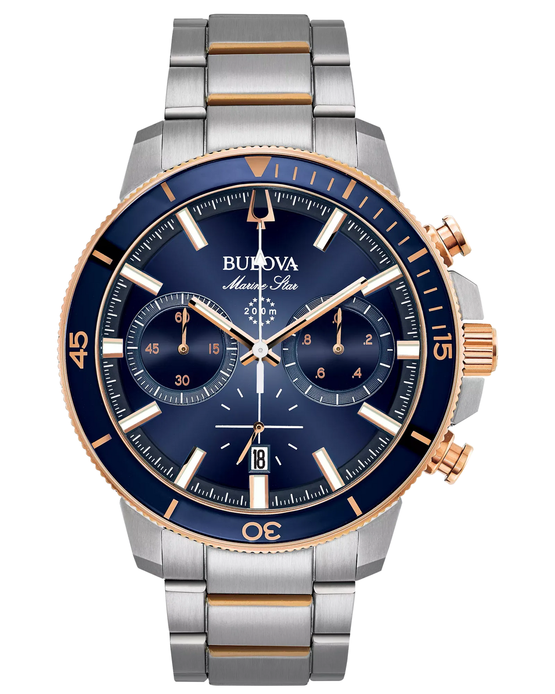 Bulova MArine Star 45MM Chronograpgh Qurtz Watch. 98B301