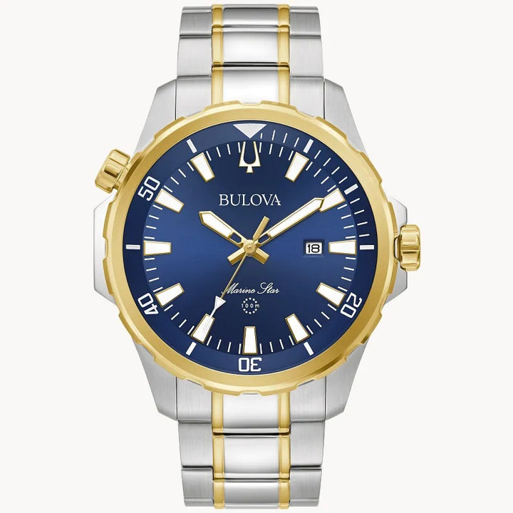 Bulova Marine Star 44MM Quartz Watch. 98B384.