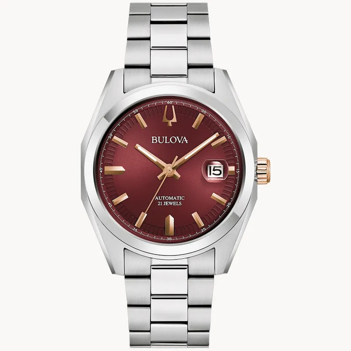 Bulova Surveyor Classic 39mm Automatic Watch. 98B422
