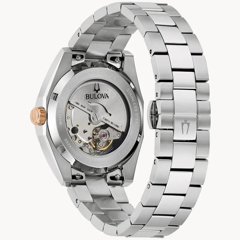 Bulova Surveyor Classic 39mm Automatic Watch. 98B422