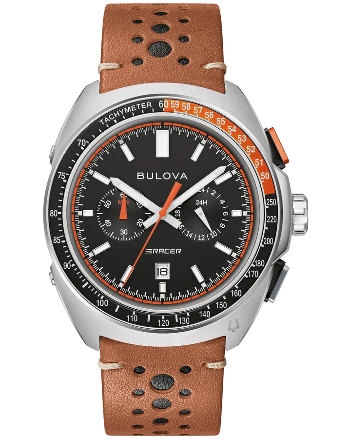 Bulova Racer 42mm Quartz Watch. 98B427