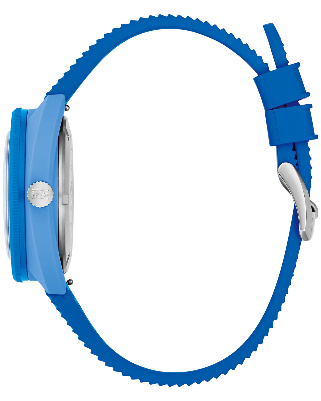 Bulova Snorkle Blue Tang Fish 41mm Quartz Watch. 98B445
