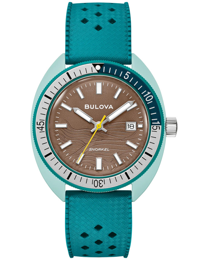 Bulova Snorkle Sea Turtle 41mm Quartz Watch. 98B446