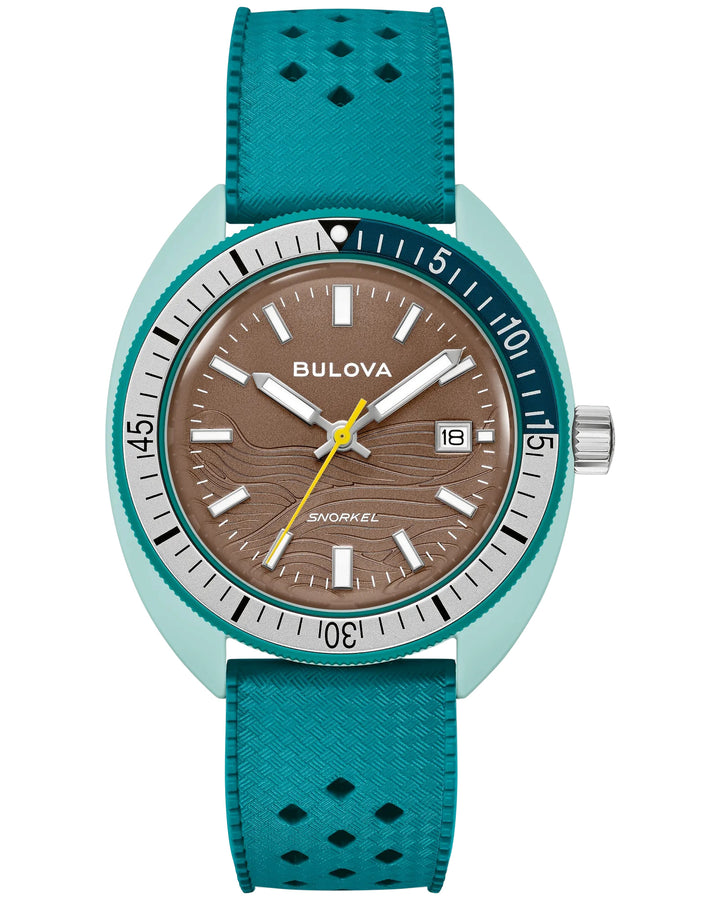 Bulova Snorkle Sea Turtle 41mm Quartz Watch 98B446