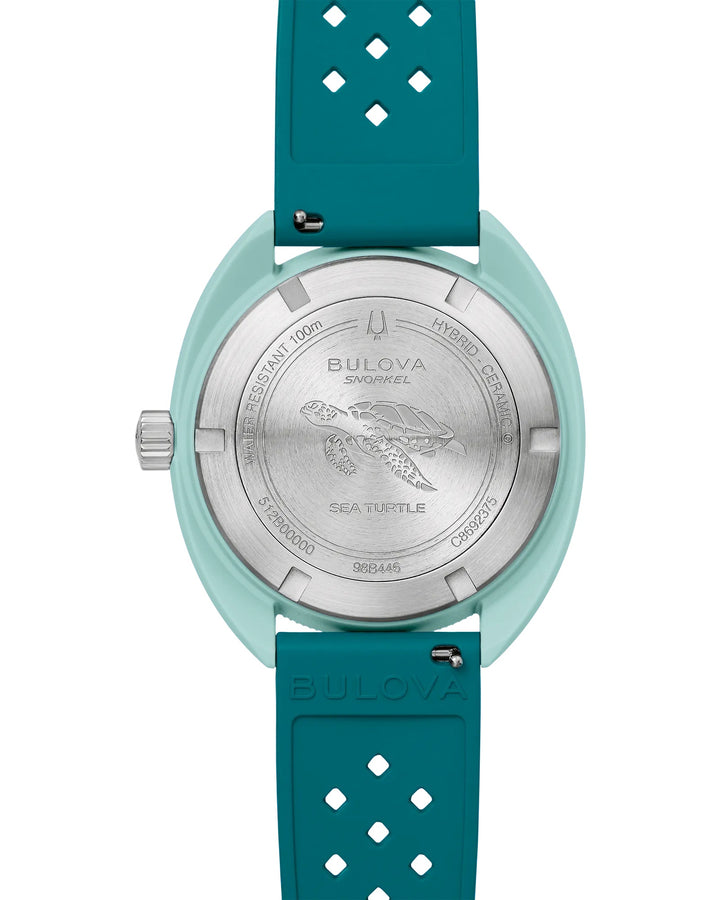 Bulova Snorkle Sea Turtle 41mm Quartz Watch. 98B446