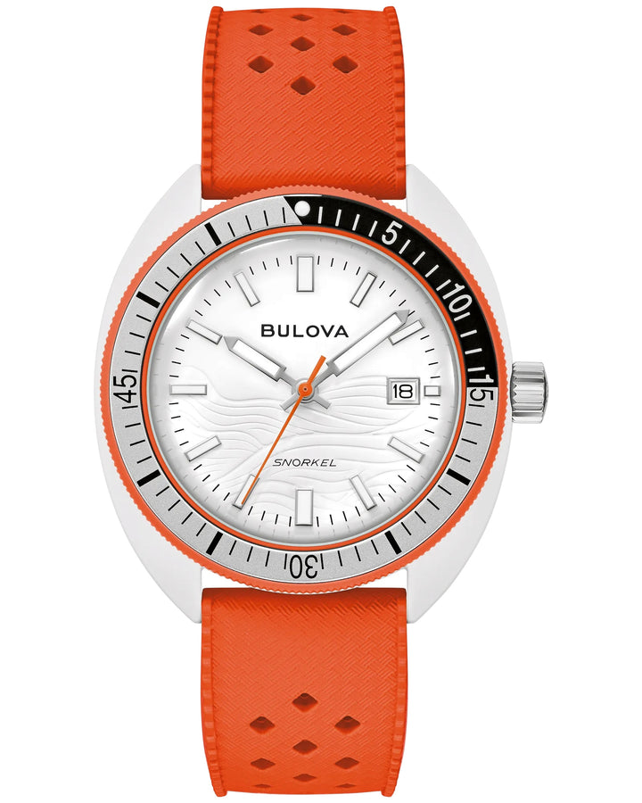Bulova Snorkel Clownfish 41mm Quartz Watch. 98B448