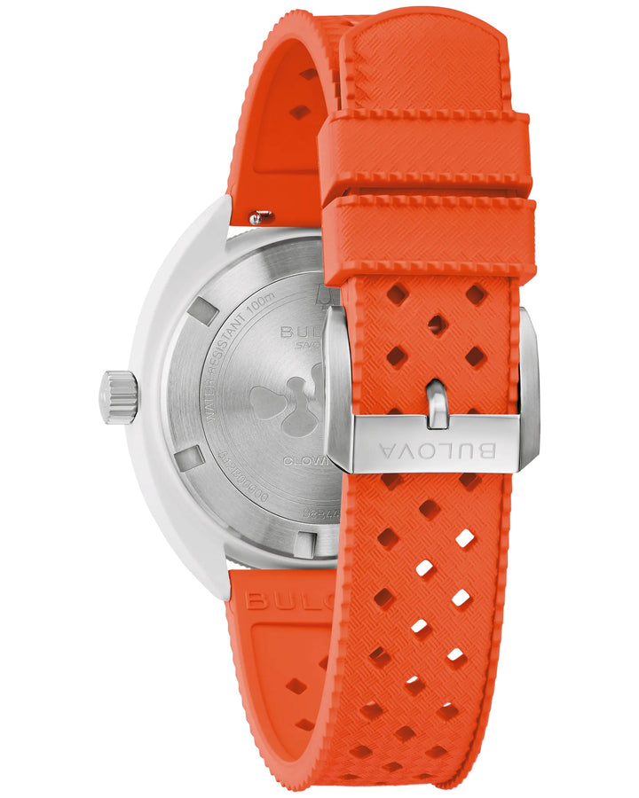 Bulova Snorkel Clownfish 41mm Quartz Watch. 98B448