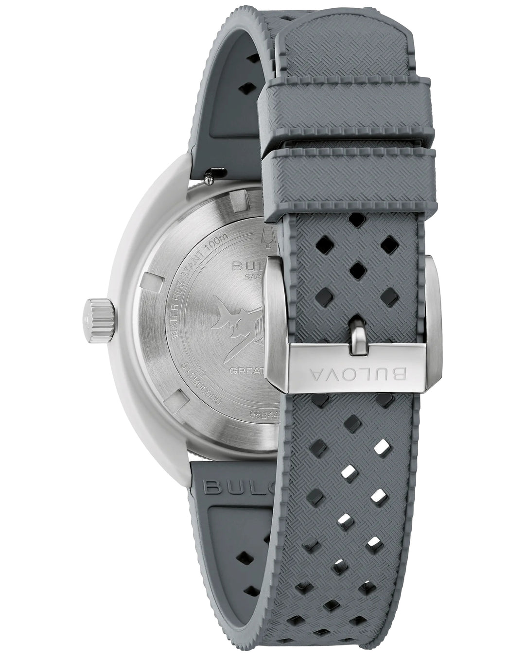 Bulova Snorkel Great White Shark 41mm Quartz Watch. 98B449