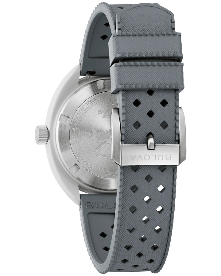 Bulova Snorkel Great White Shark 41mm Quartz Watch. 98B449