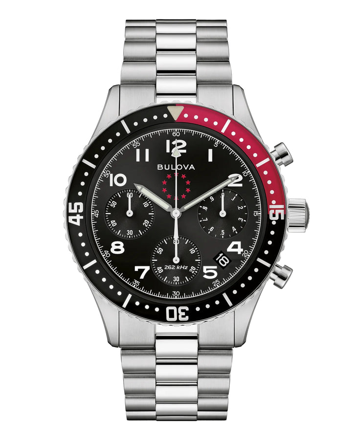 Bulova Marine Star Heritage 42.85mm High Performance Quartz Watch 98B 98B451