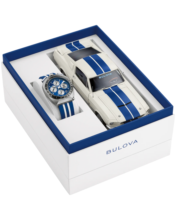 Bulova SHELBY® Racer Chronograph Limited Edition 43mm Precionist Watch