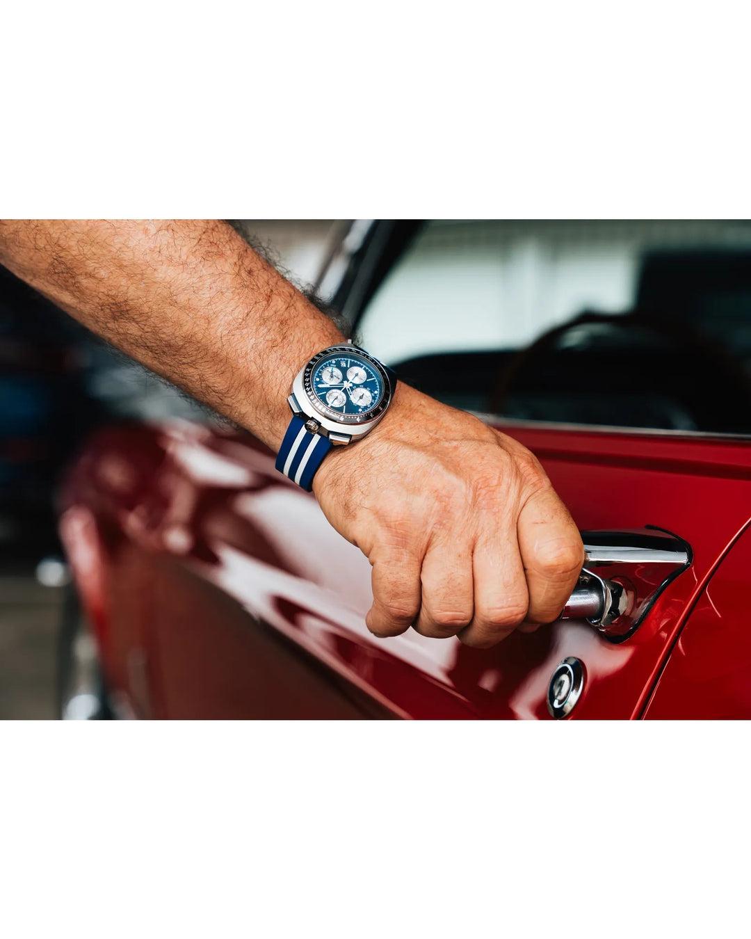 Bulova SHELBY® Racer Chronograph Limited Edition 43mm Precisionist Watch 98B452