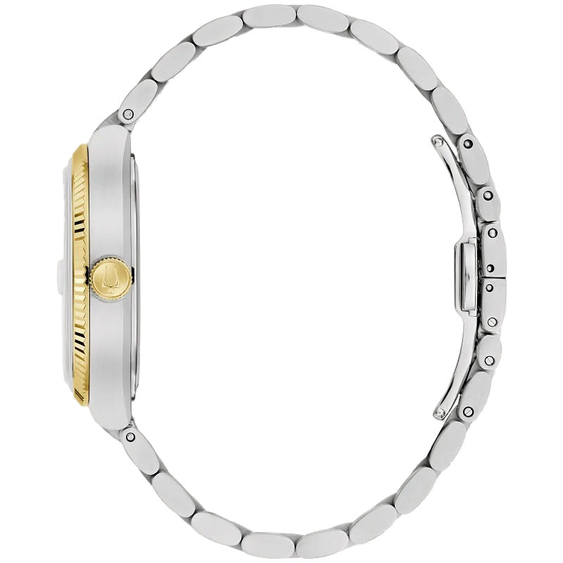 Bulova Super Seville 37.5mm High Performance Quartz (Precisionist / HPQ) Watch 98B458