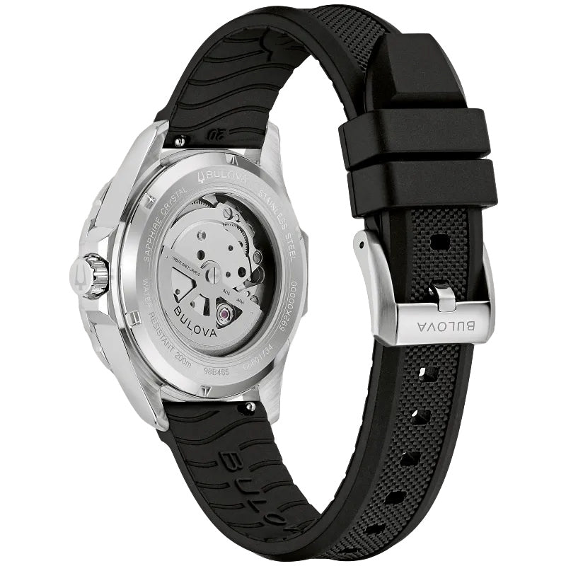 Bulova Marine Star 41mm Automatic Watch 98B465