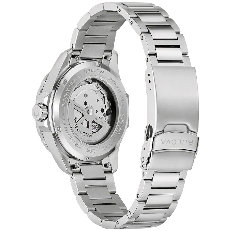 Bulova Marine Star 41mm Automatic Watch 98B467