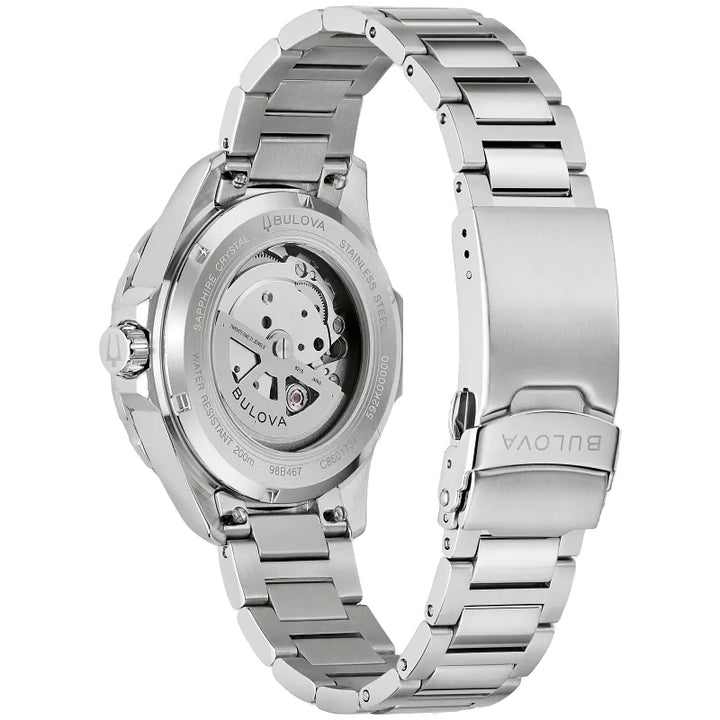 Bulova Marine Star 41mm Automatic Watch 98B467