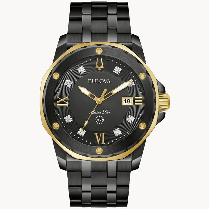Bulova Marine Star 44MM Quartz Watch. 98D176