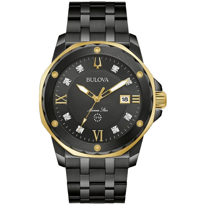 Bulova Marine Star 44MM Quartz Watch. 98D176