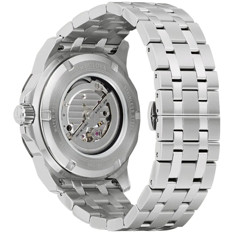 Buova Marine Star 45.5mm Automatic divers Watch.98D184