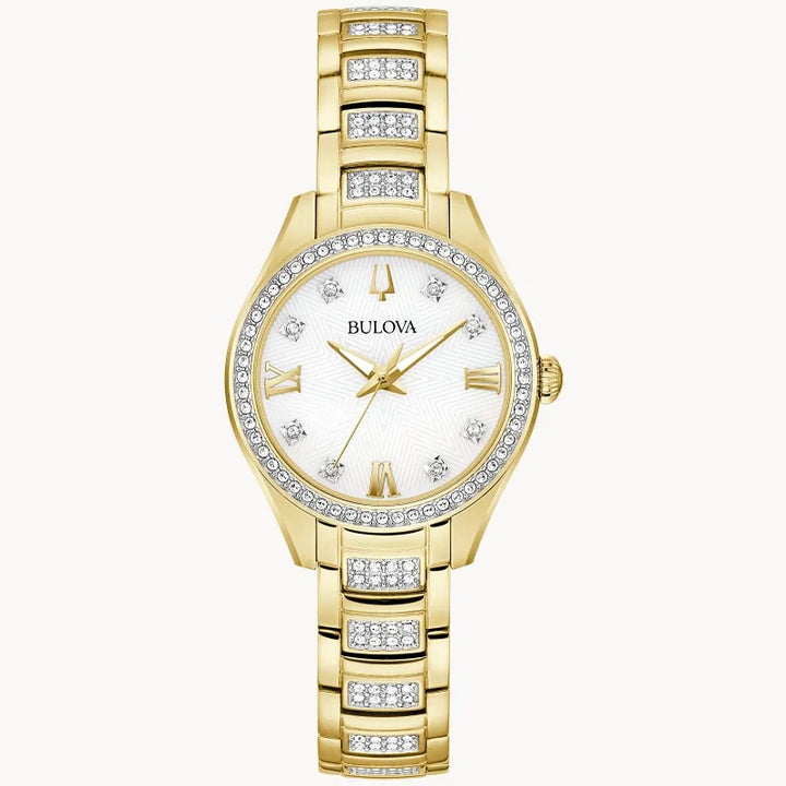 Bulova Crystal  Quartz Watch 