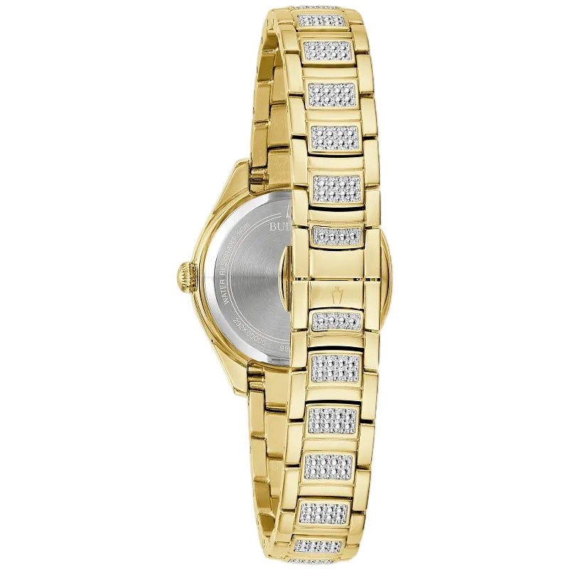 Bulova Crystal Quartz Watch 98L306
