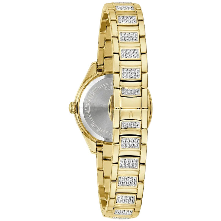 Bulova Crystal Quartz Watch 98L306