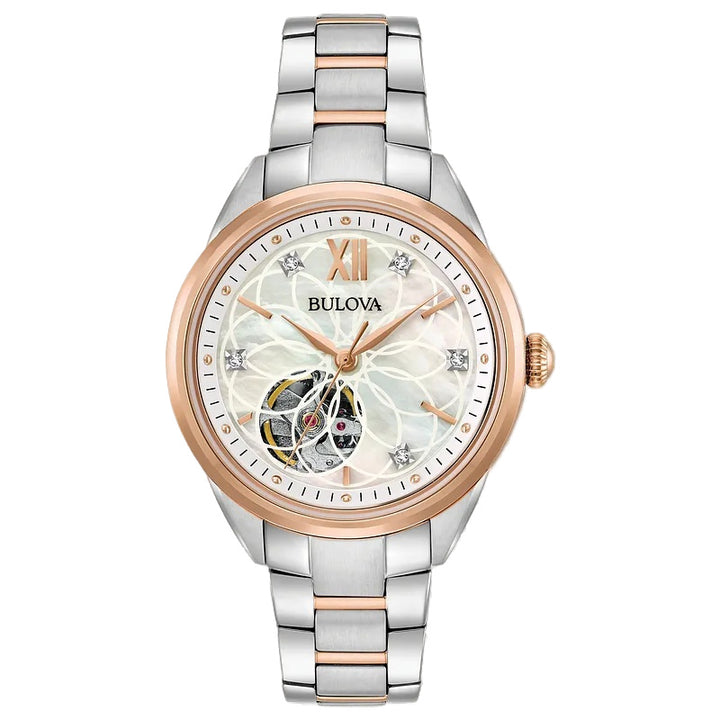 Bulova Sutton 34.5mm Automatic Watch 98P170