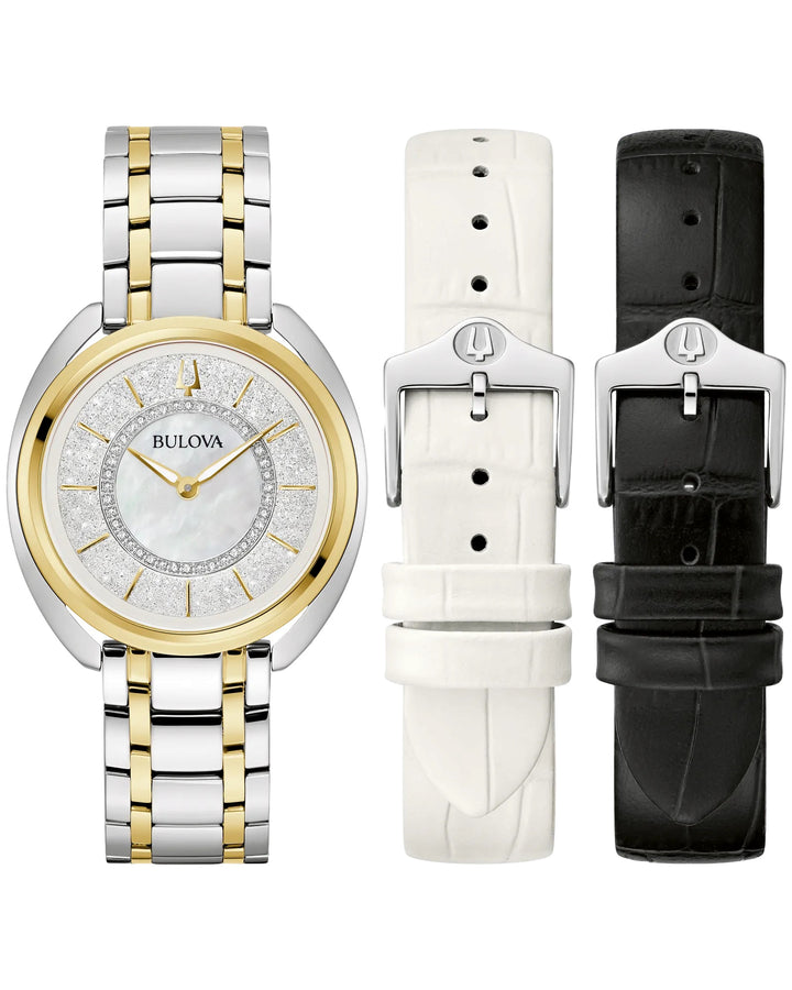 Bulova Duality 34mm Quartz Watch 