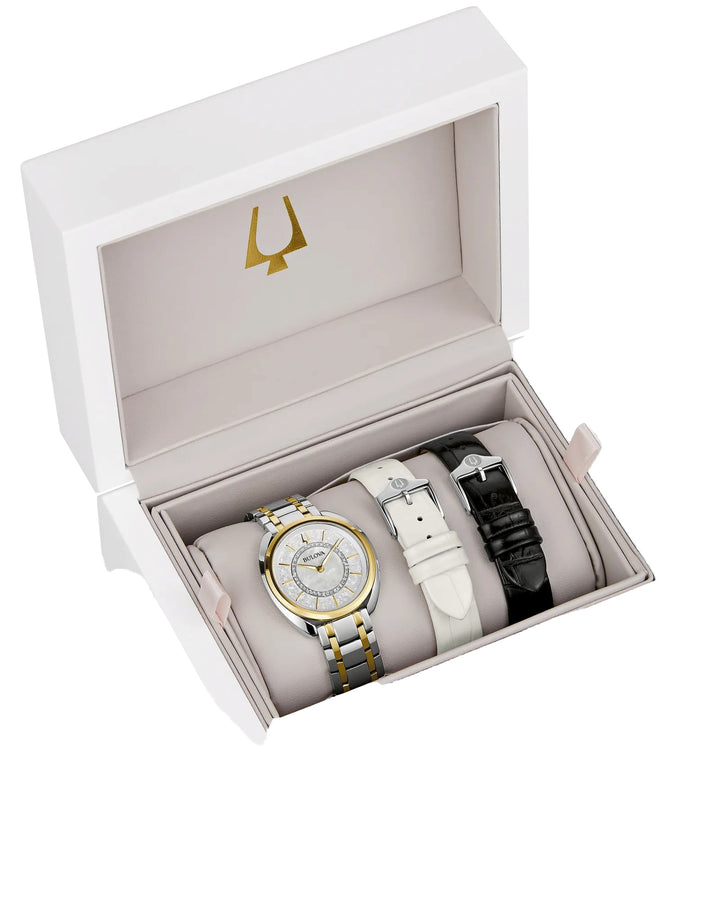 Bulova Duality 34mm Quartz Watch 