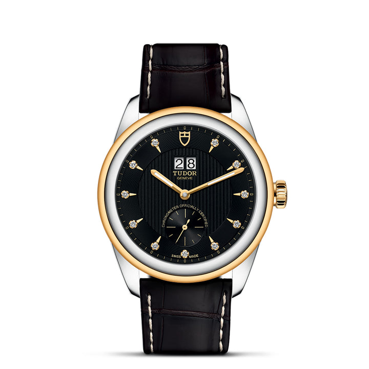 Tudor Glamour Double Date Watch - M57103-0022 - 42mm steel case