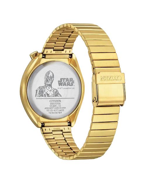 Citizen C-3Po 38mm Quartz Stainless Steel Watch 