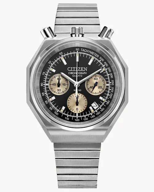 Citizen Tsuno Chrono Quartz 38mm Quartz Stainless Steel Watch 