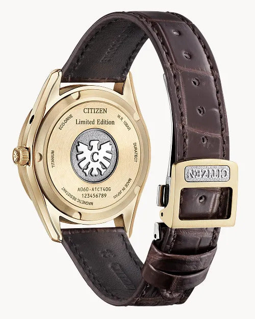 Citizen The Citizen 38.3mm Eco-Drive Super Titanium Watch 