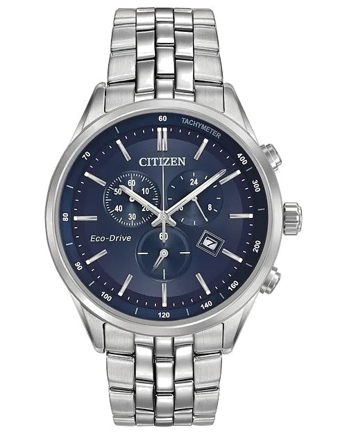 Citizen Corso 42mm Eco-Drive Stainless Steel Watch AT2141-52L